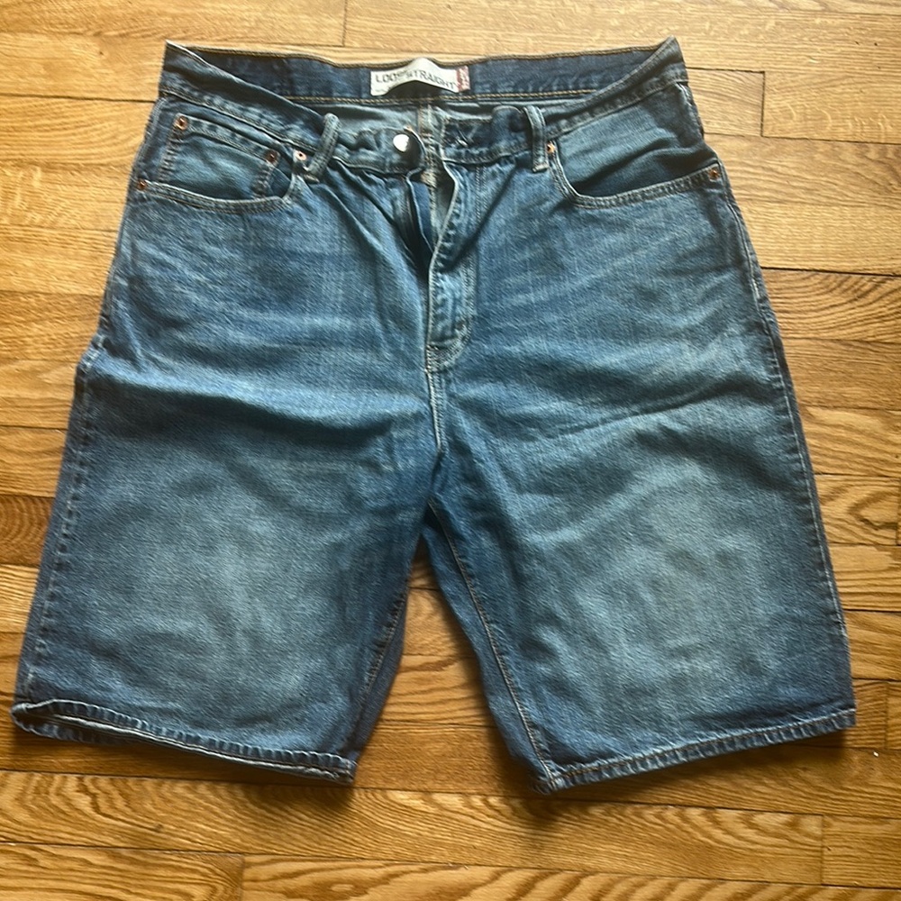 Levi's Blue Jean Shorts Classic Denim Style